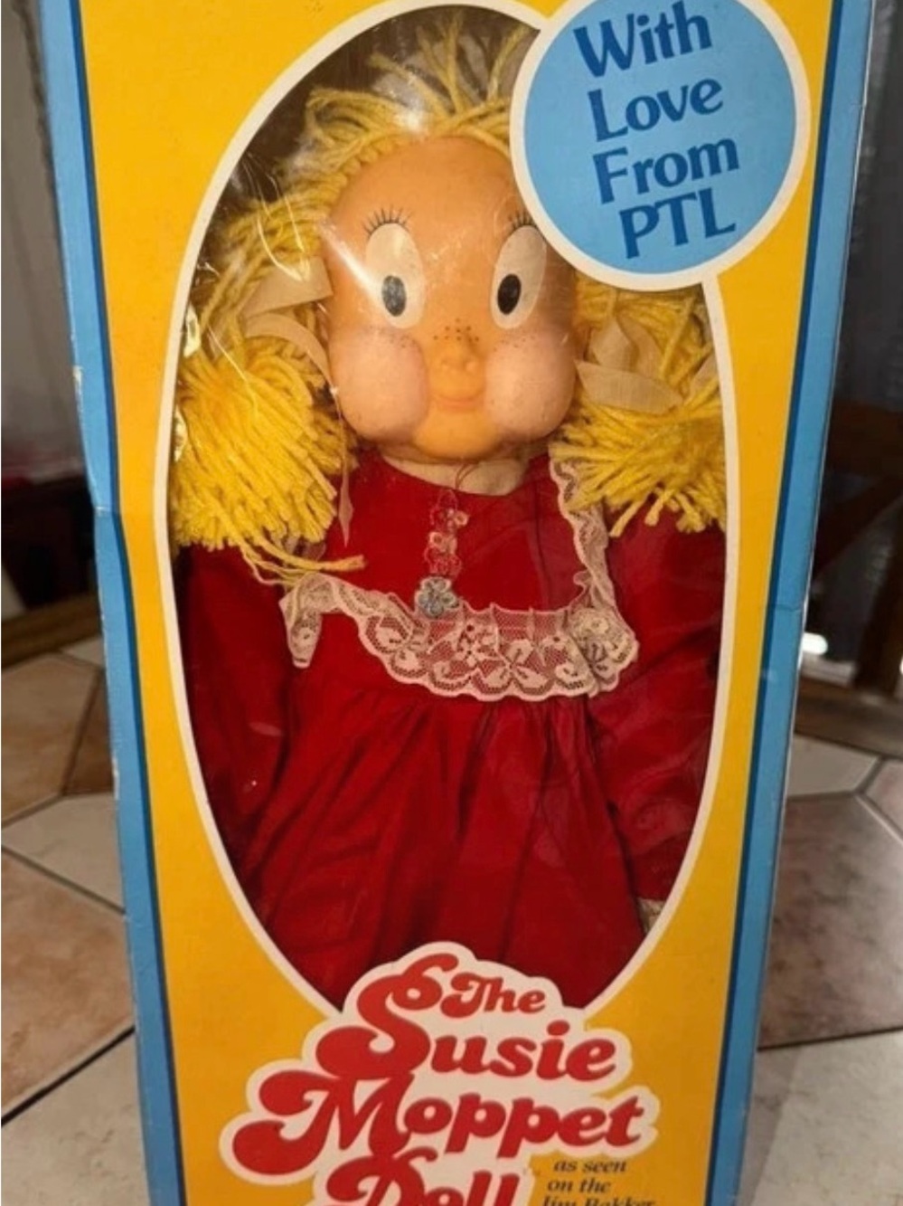 The Susie Moppet Doll - Red Dress Kids Toy